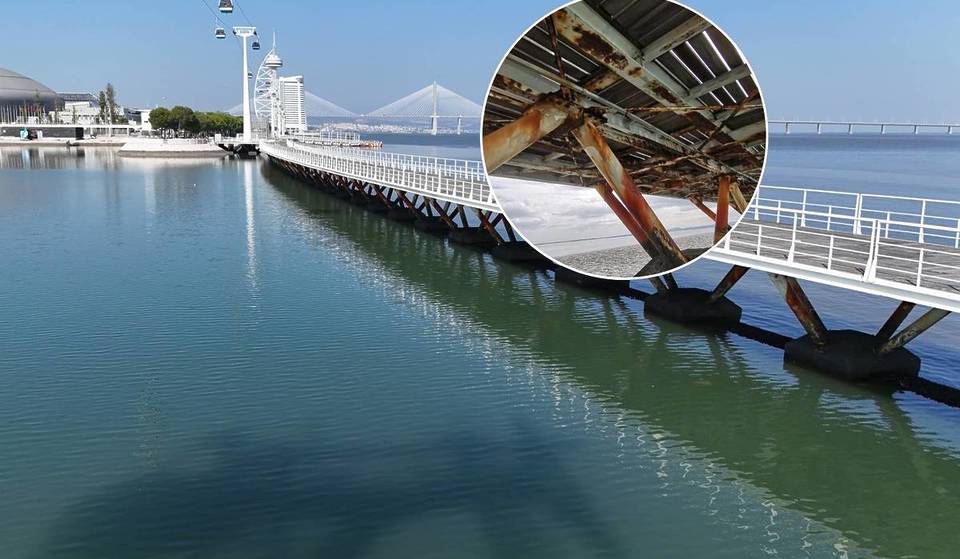 Banned for 3 years due to &#8220;extreme degradation&#8221;, the Doca Walkway in Parque das Nações will finally be restored