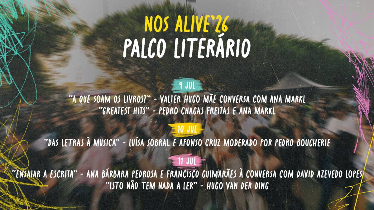 Palco Literário nos alive