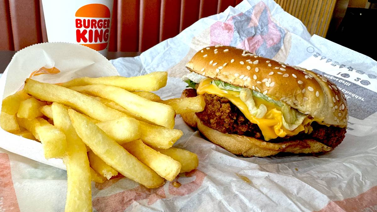 Chicken Krispper no Burger King