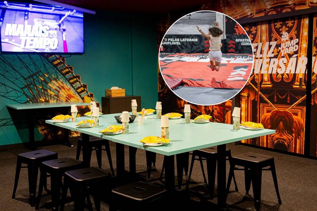 JumpYard Lisboa é um sítio a ter em conta para divertidas festas de aniversário