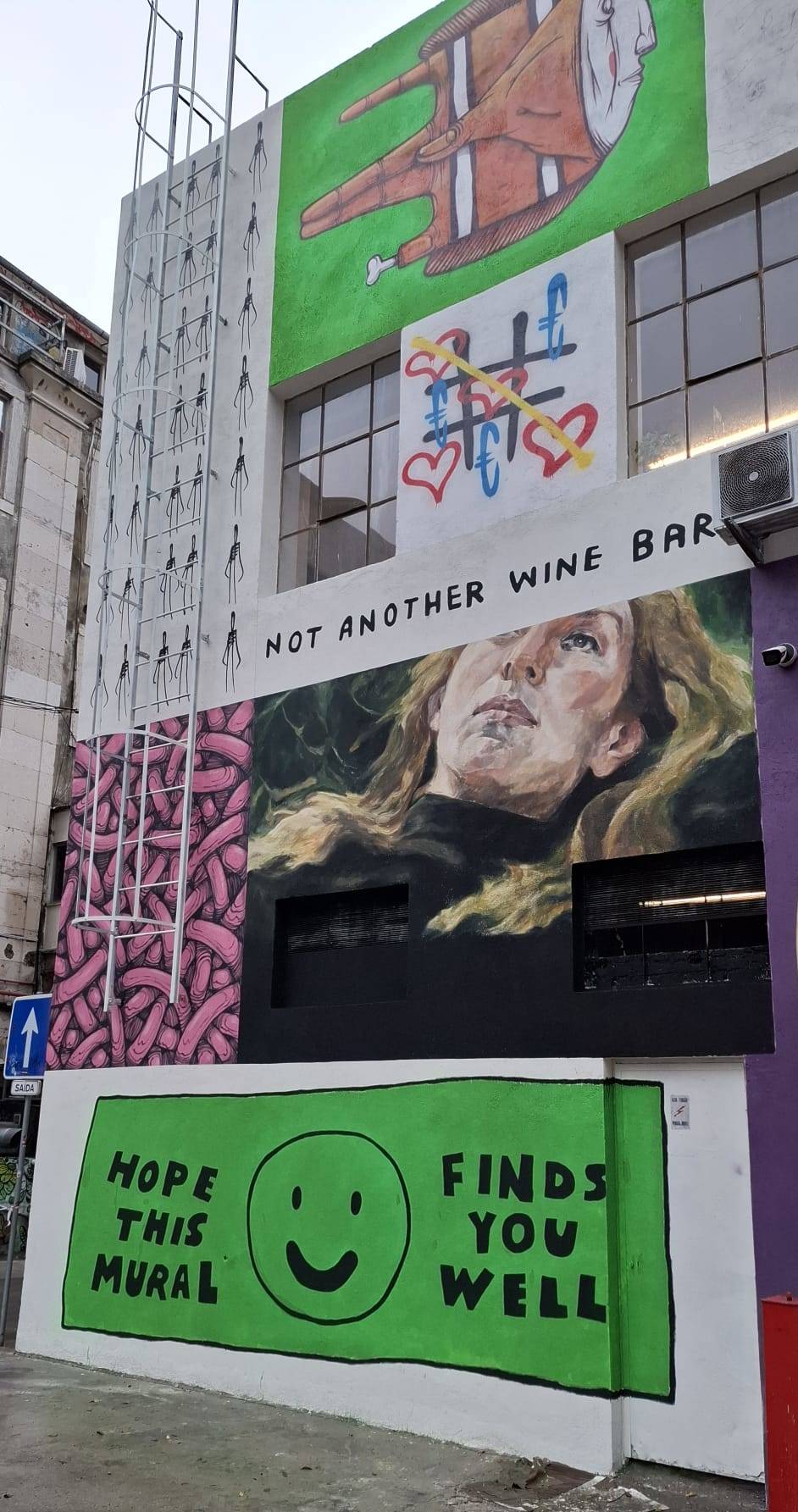 Novo mural coletivo transforma Lx Factory num retrato vivo de Lisboa