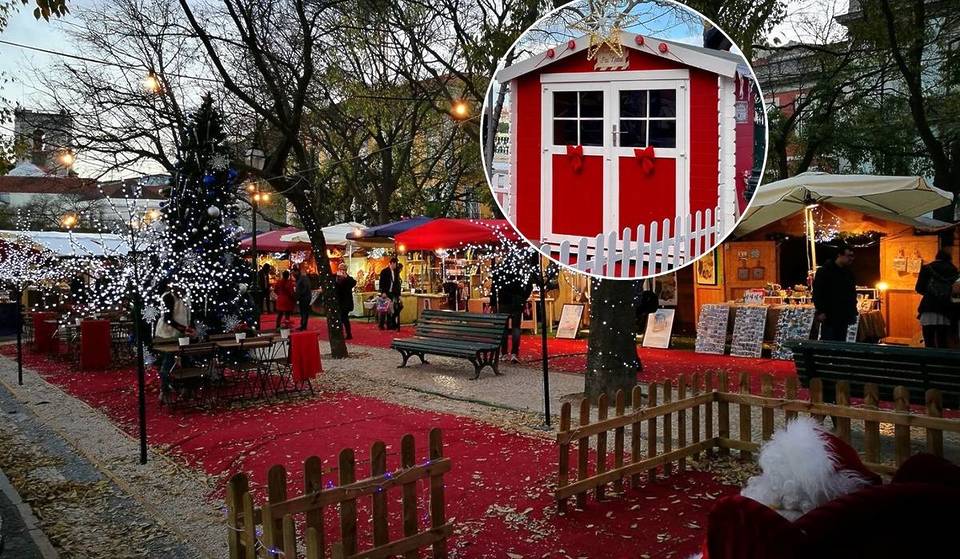 Il Natale con la migliore vista di Lisbona torna nel Bairro Alto: con un albero gigante e la Casa di Babbo Natale