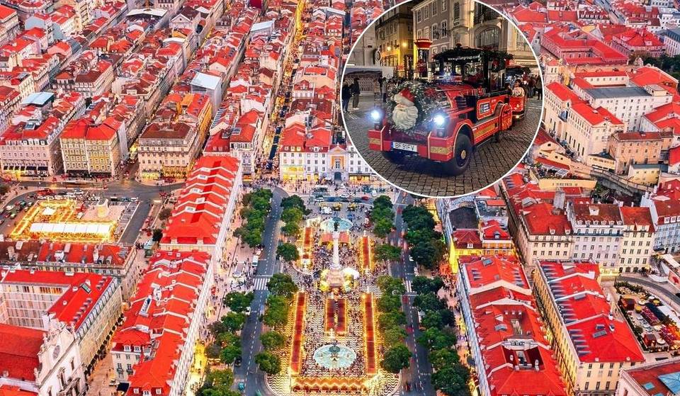 Rossio se prepara para brillar: tren gratuito, paradas diarias y los secretos del mercado navideño que arranca esta semana