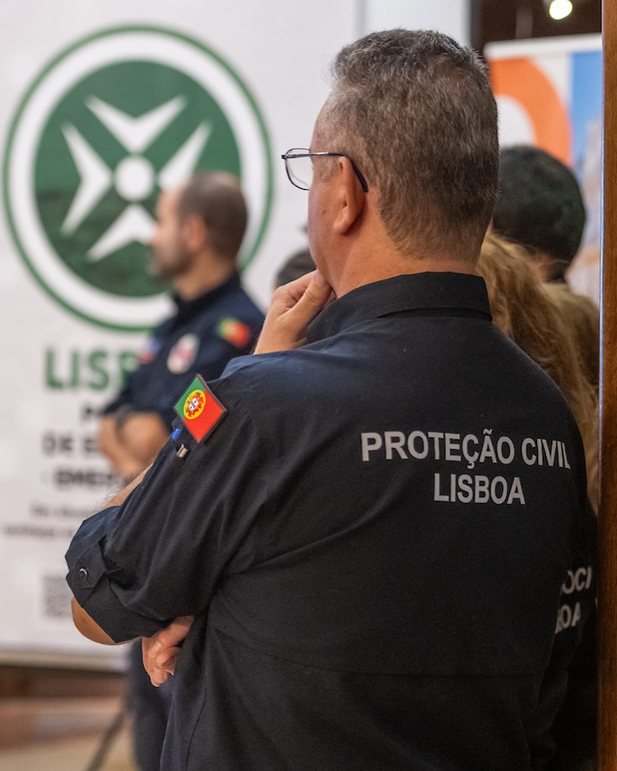 Authority forces responding in case of disasters in Lisbon