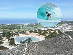 Surfers Cove, el nuevo destino de surf en Óbidos: 1000 olas por hora, gimnasio y bungalows con vistas. ¿Quiere ser el primero en surfear esta ola?