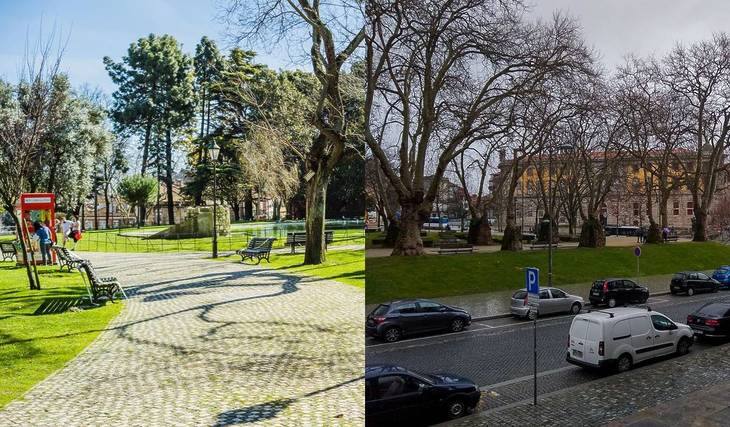 Estão separadas por mais de 300 km, mas Lisboa e Porto partilham ruas com o mesmo nome