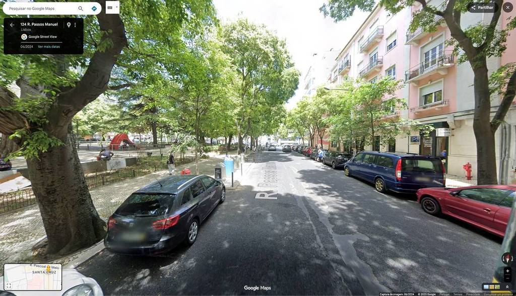 Rua de Passos Manuel em Lisboa