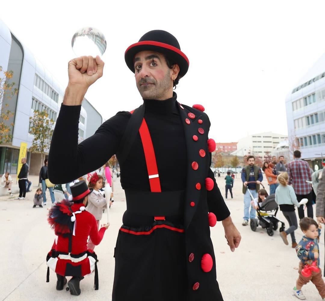 chapitô no SO!CHRISTMAS no Prata Riverside Village