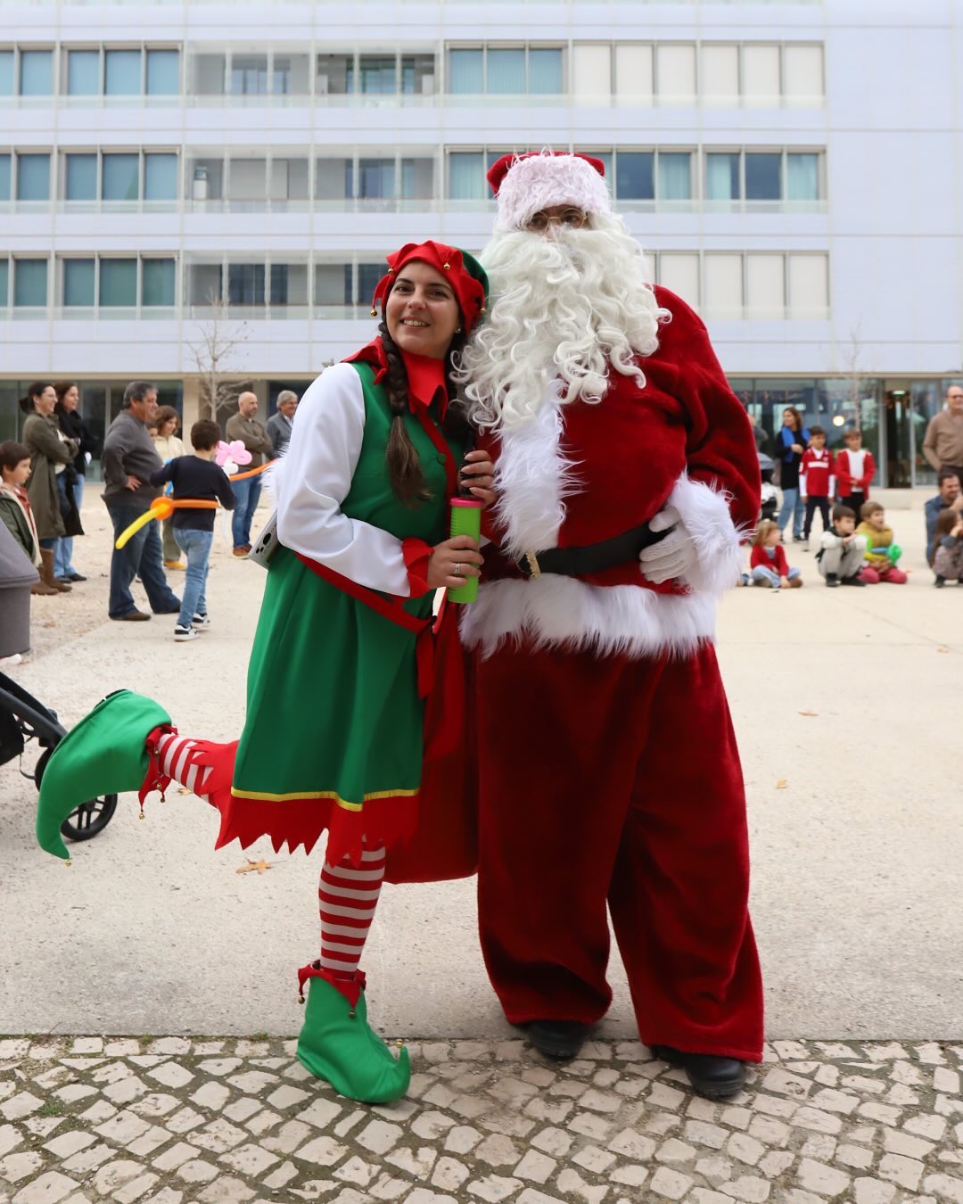 pai natal no SO!CHRISTMAS no Prata Riverside Village