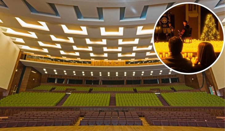 O antigo maior auditório de Lisboa esconde o Natal mais íntimo: A grandiosa Aula Magna será palco de um concerto mágico de canções natalícias