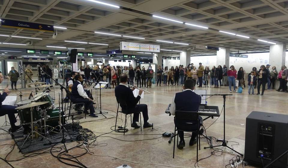 Christmas in the Lisbon Metro, which is transformed into a stage for unmissable free concerts (full agenda)