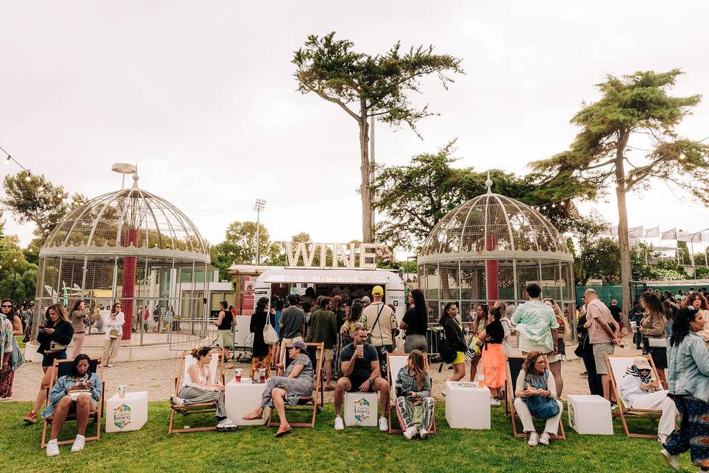 Festivalbesucher beim Coala Festival in Cascais
