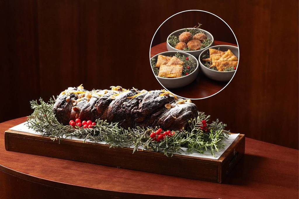 bolo Brioche de Natal da pastelaria do Bairro Alto Hotel