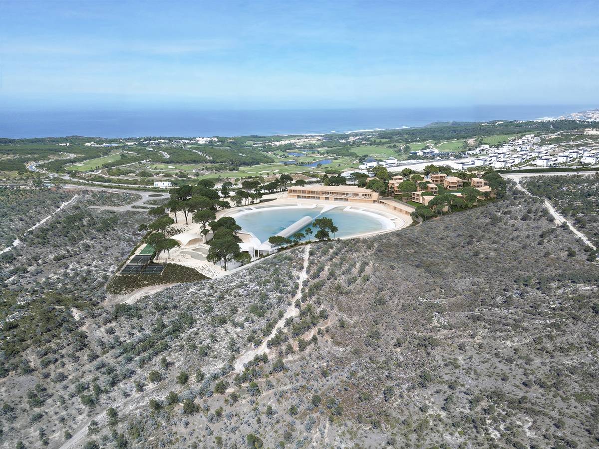 projeto da Surfers Cove em óbidos