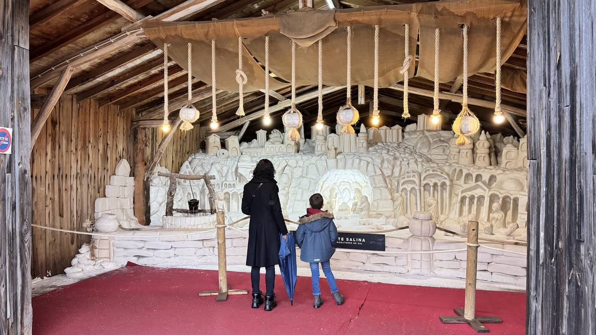 Presépio Gigante nas Salinas de Rio Maior