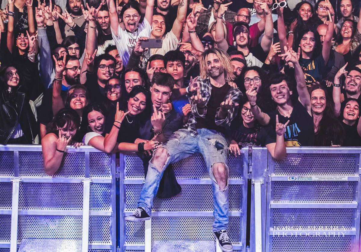 concertos e público do festival lendas do rock