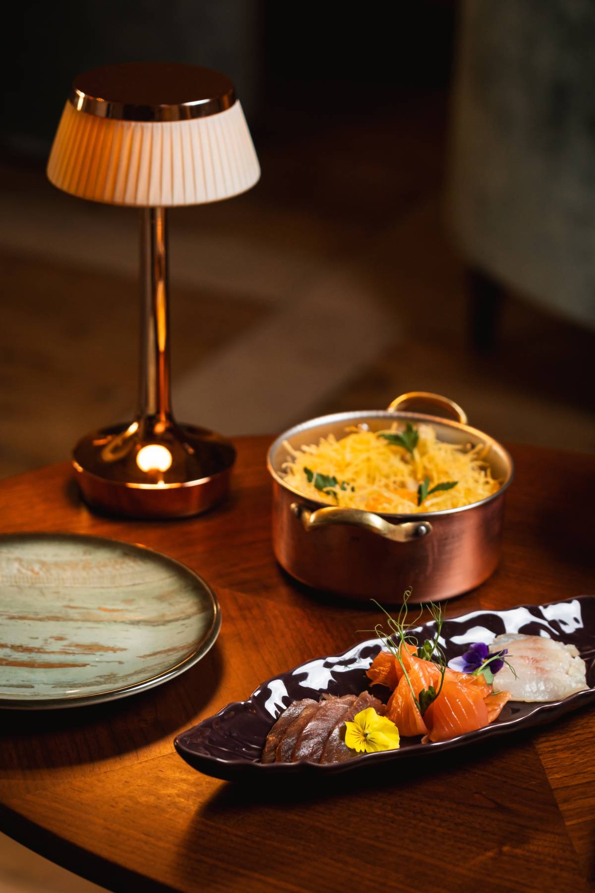 menu de almoço no restaurante the lisbon club 55