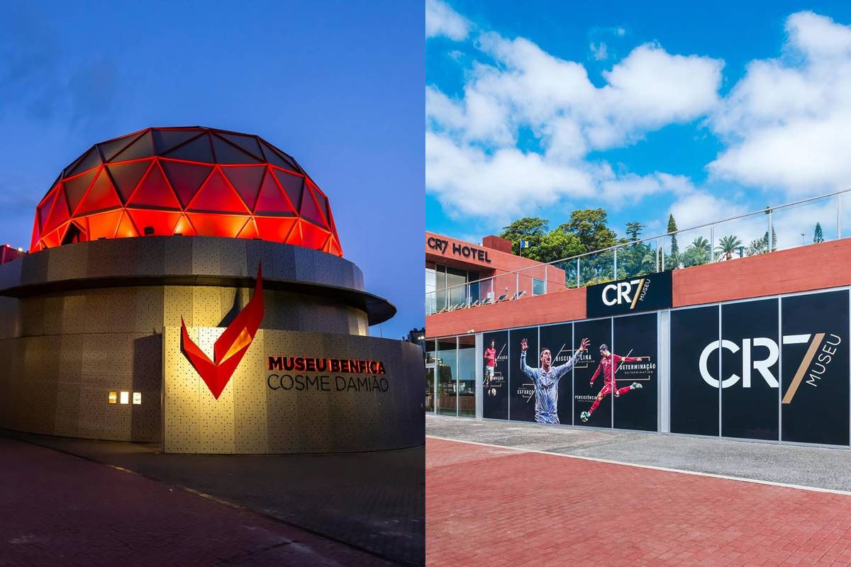 museu do benfica - cosme damião e museu cr7 no funchal