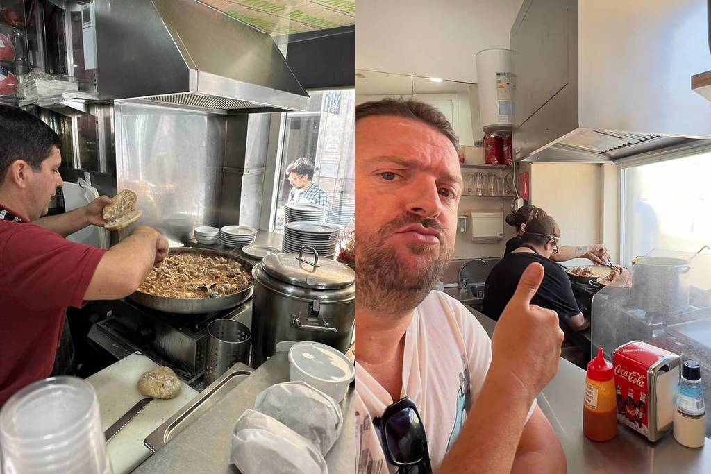 sándwiches en Lisboa, en las bifanas de Afonso y en la Parreirinha do Chile. 