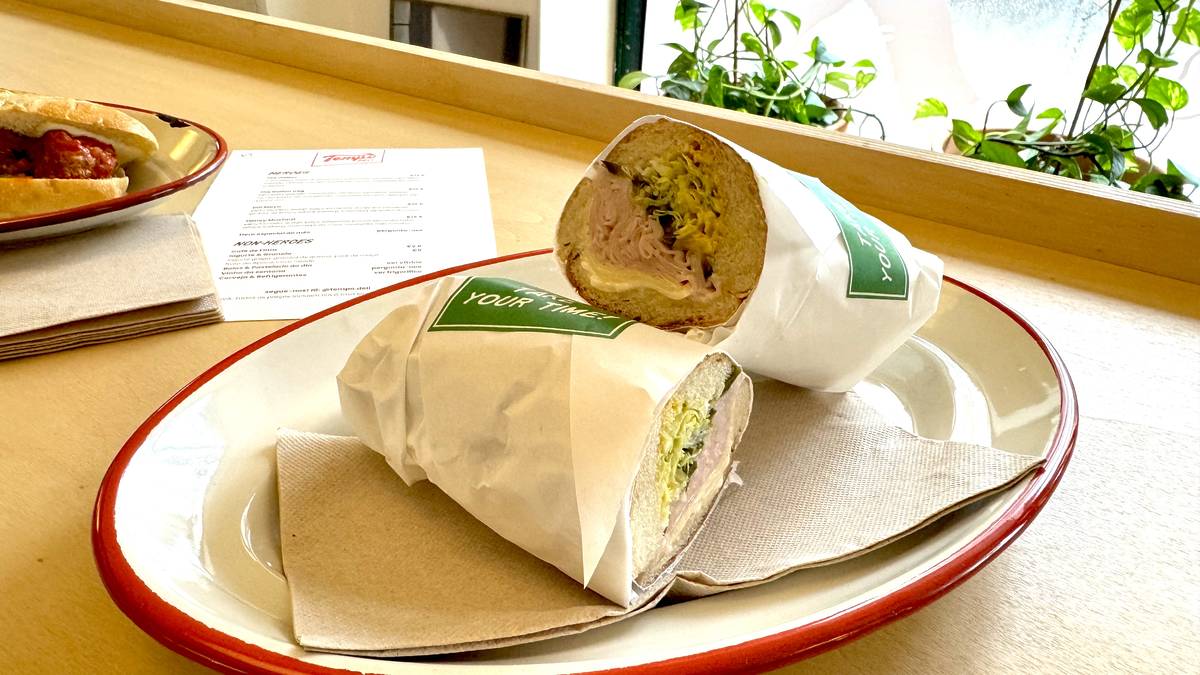 sandes The Honey Mustard no Tempo Deli