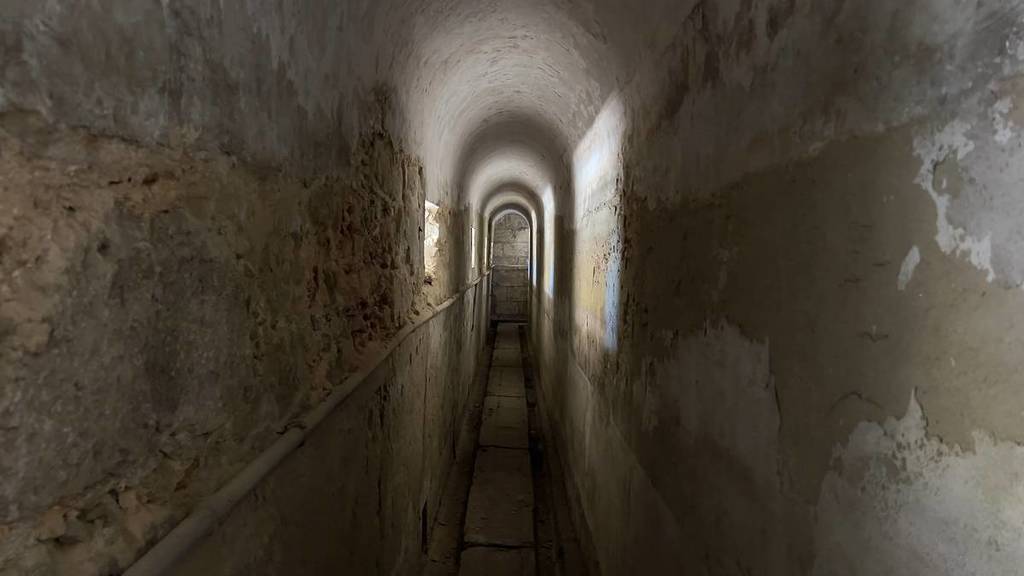 tunnel interno della Fontana del Re 
