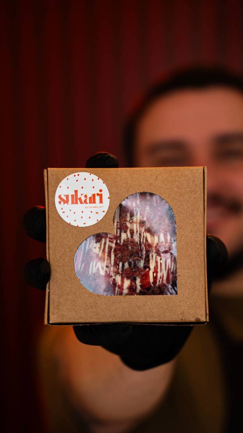 cookie en édition limitée pour la Saint-Valentin de sukari