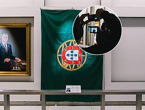 O retrato oficial do Presidente da República Marcelo Rebelo de Sousa, criado pelo artista Vhils, já foi revelado