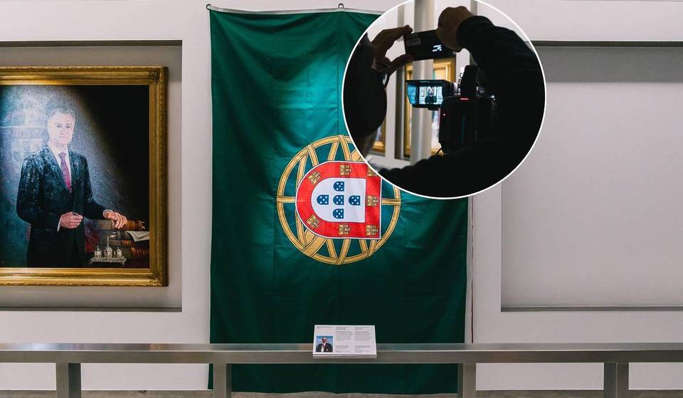 O retrato oficial do Presidente da República Marcelo Rebelo de Sousa, criado pelo artista Vhils, já foi revelado