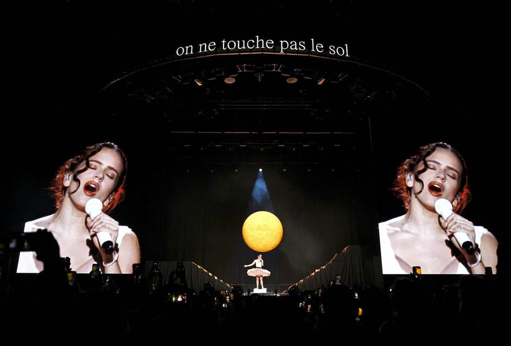 Rosalía auf ihrer weltweiten Lux Tour