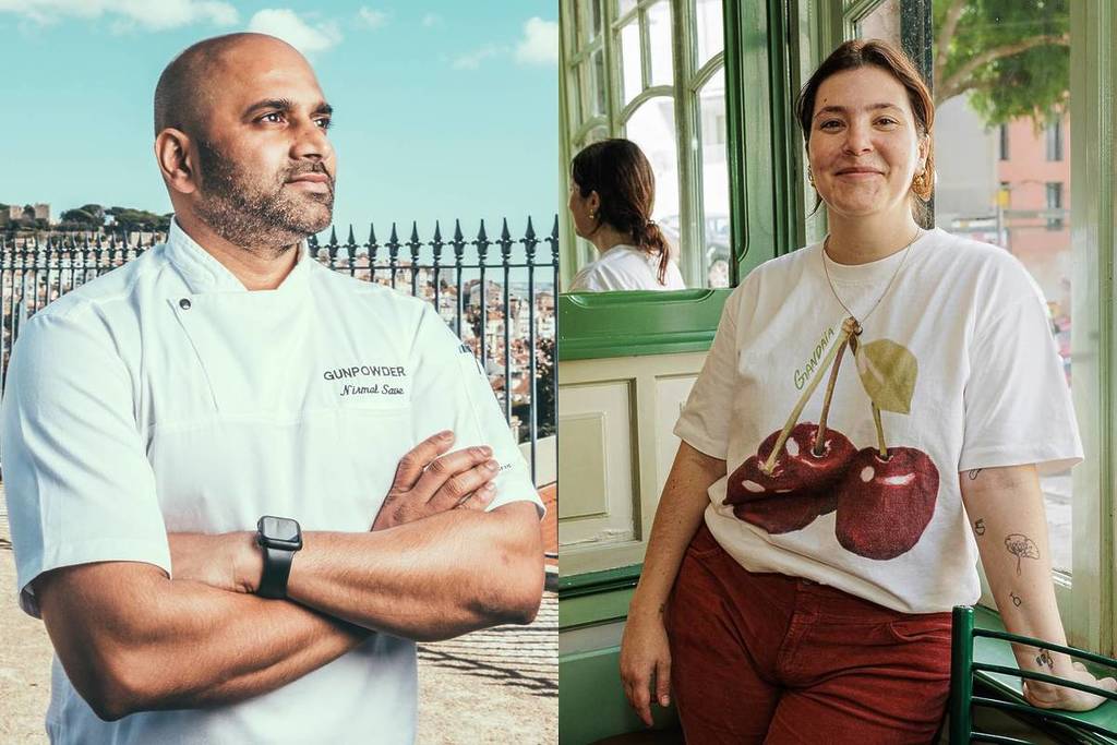 Chefkoch Nirmal Save und Chefkoch Leonor Godinho