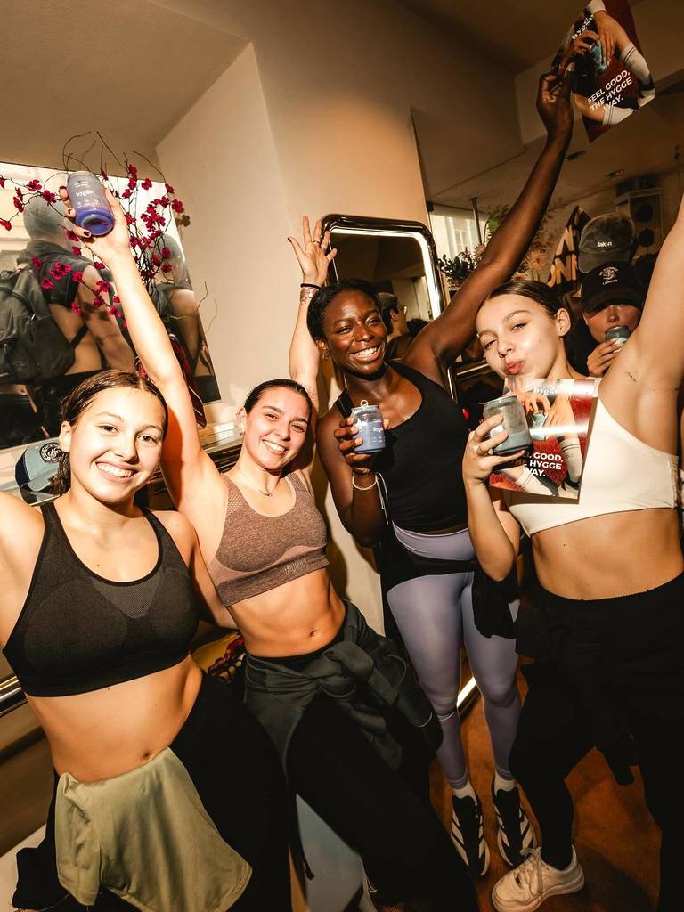 corridori nel club di corsa Limitless Club