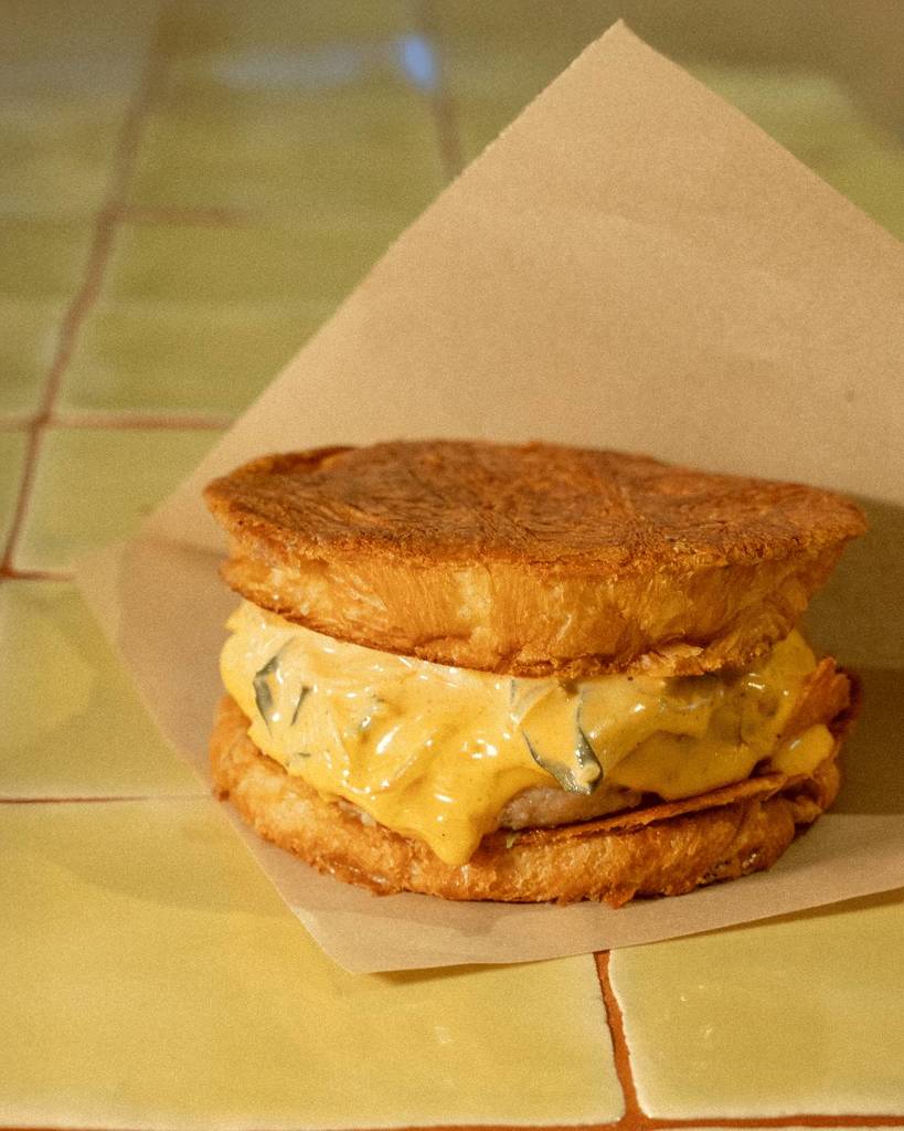 nova hambúrguer de pato Quack Savage na Quack Shack