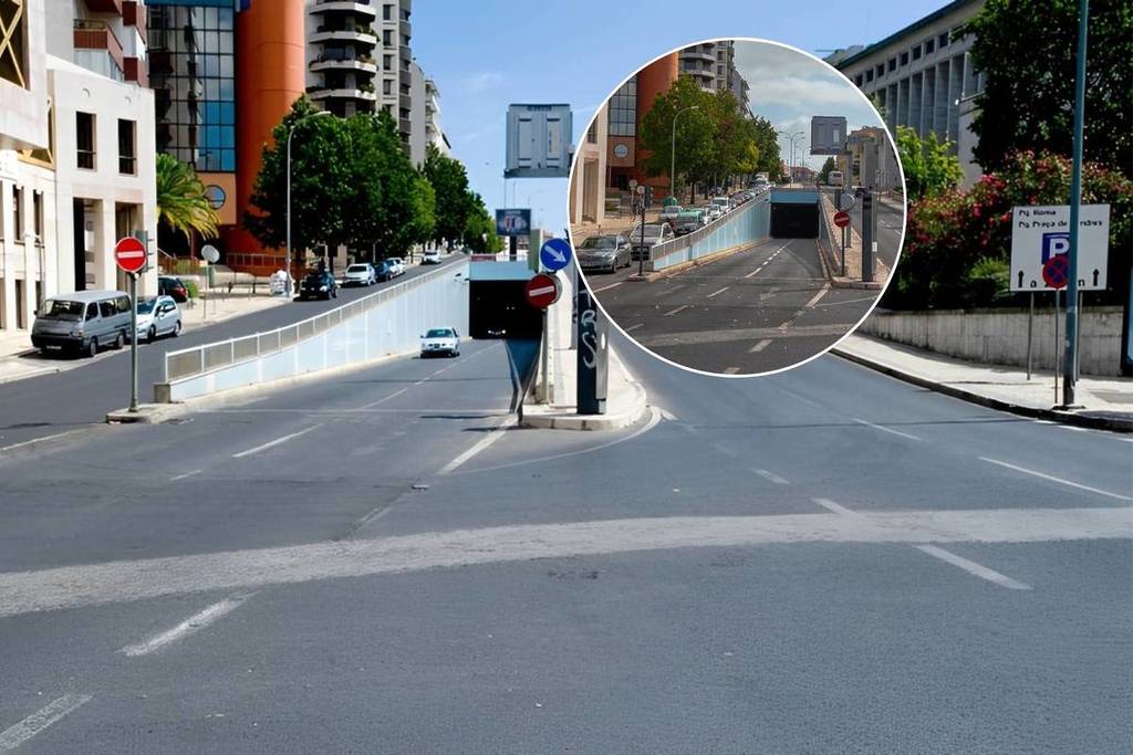 João XXI Avenue Tunnel Closes for Construction