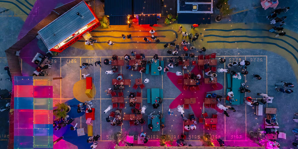 IDB Rooftop by Mīrārī aerial view