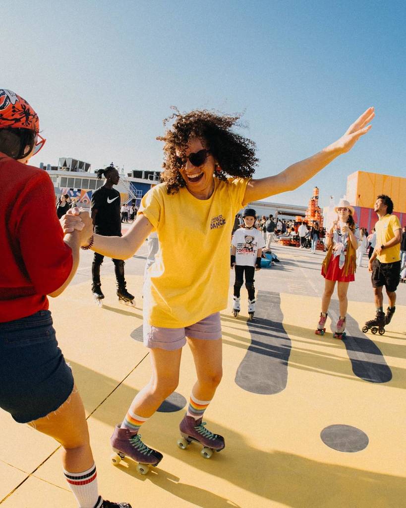 people skating at IDB Rooftop