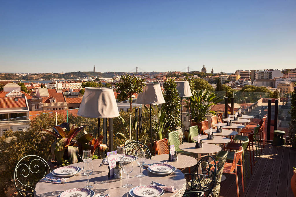 Rooftop Mama Shelter Lisbona