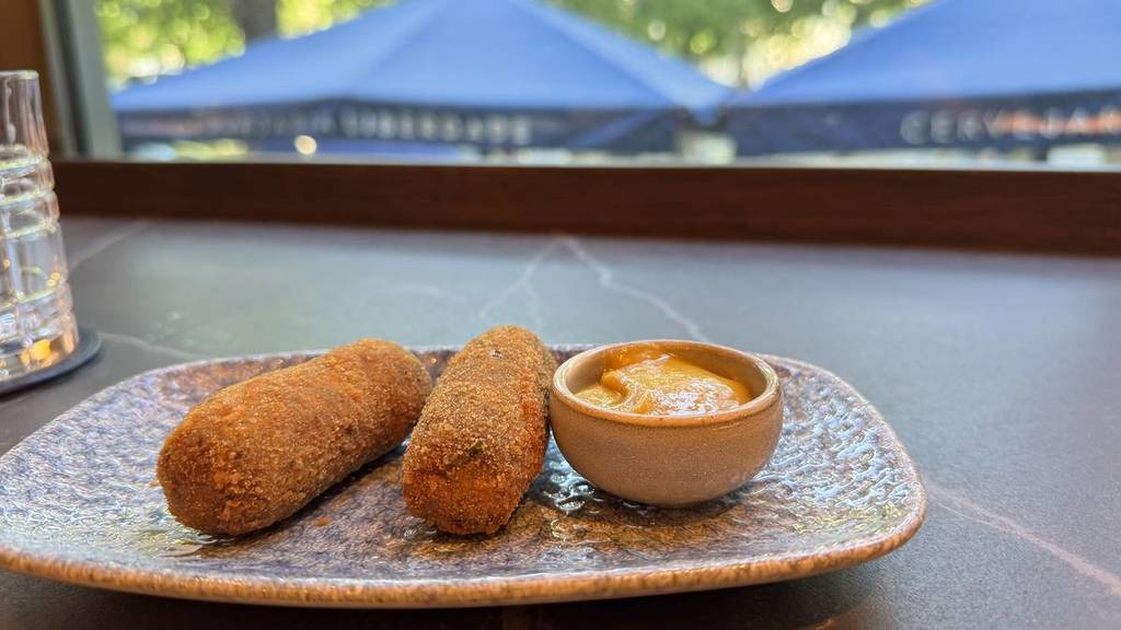 crocchette alla birreria Liberdade