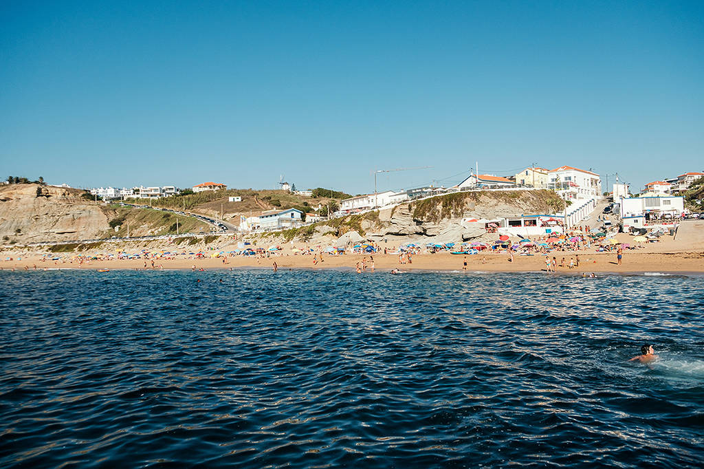 Strand von Porto Dinheiro in Lourinhã