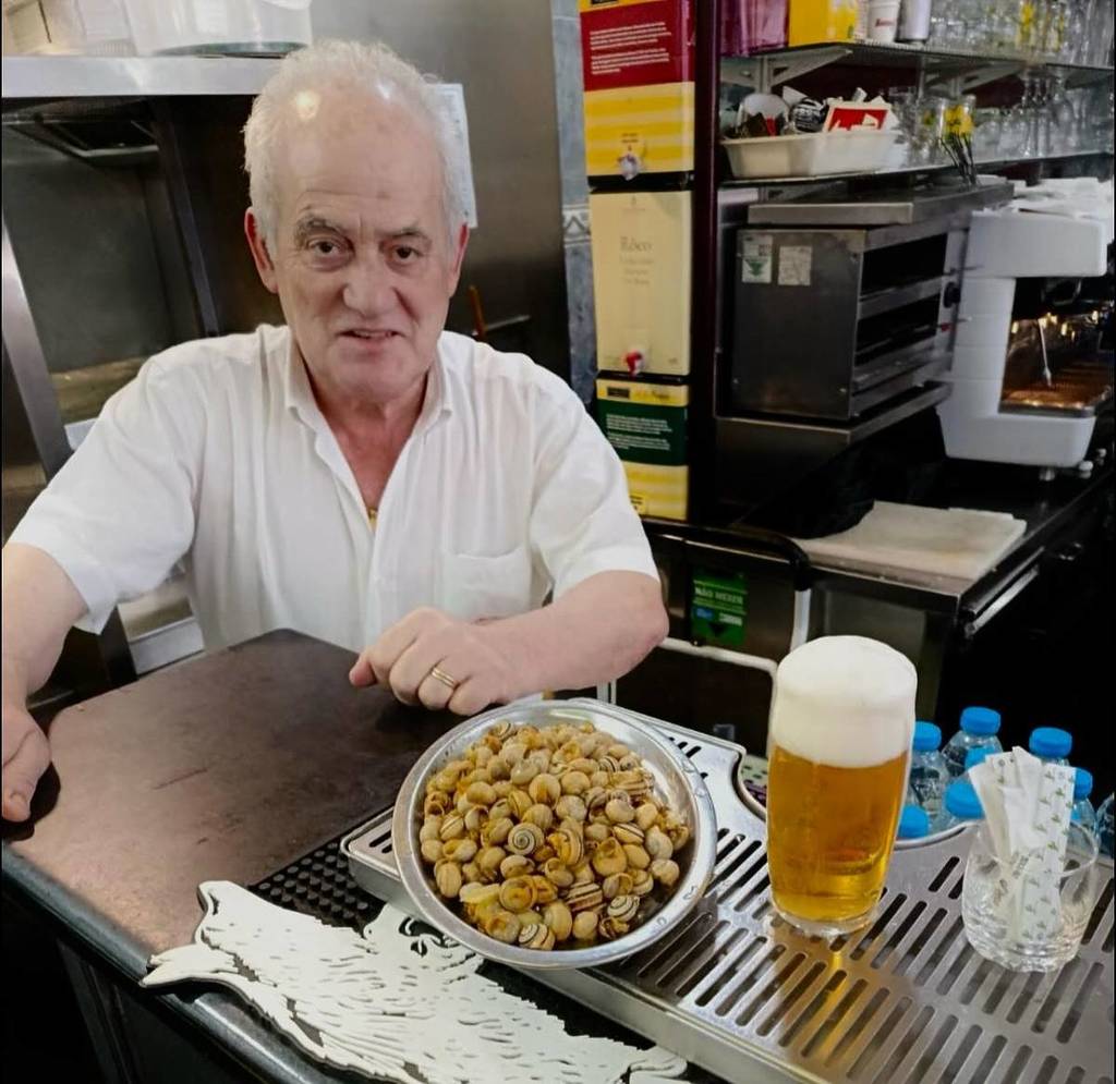 escargots au Pomar de Alvalade