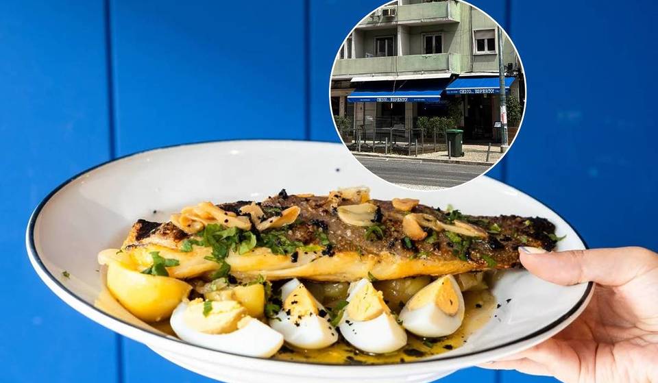 Há uma versão diferente de um dos pratos mais famosos de Portugal numa avenida de Lisboa; e não leva uma única lasca de bacalhau!