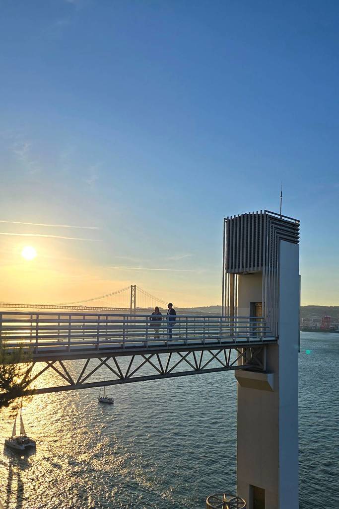 Panoramaaufzug von Boca do Vento in Almada