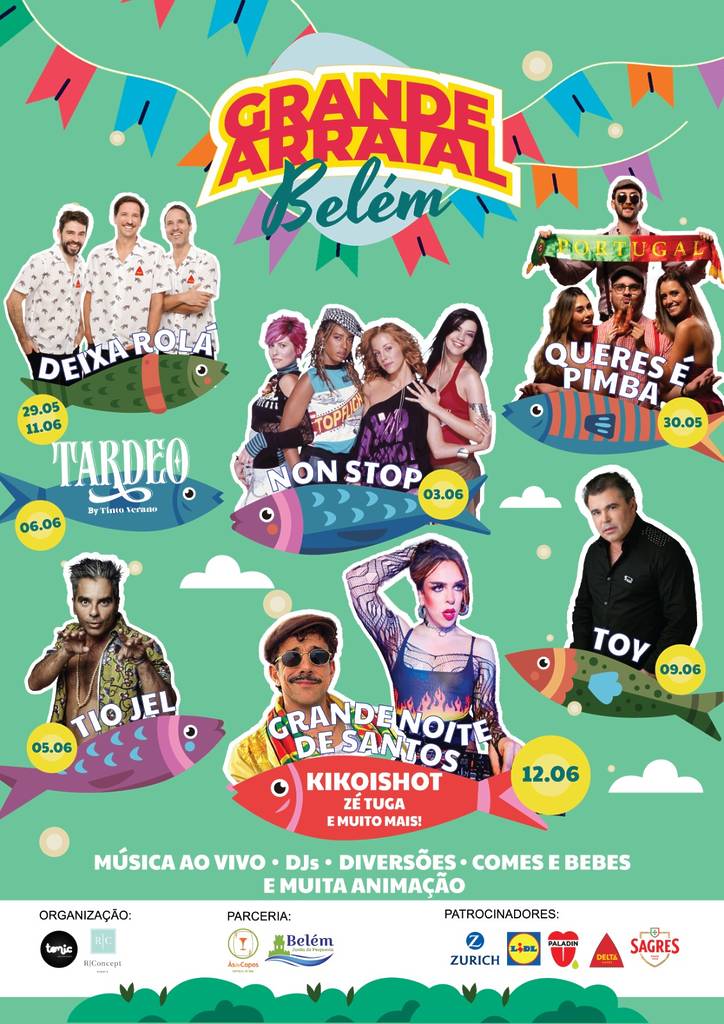 Grande Arraial de Belém 2026 Lineup