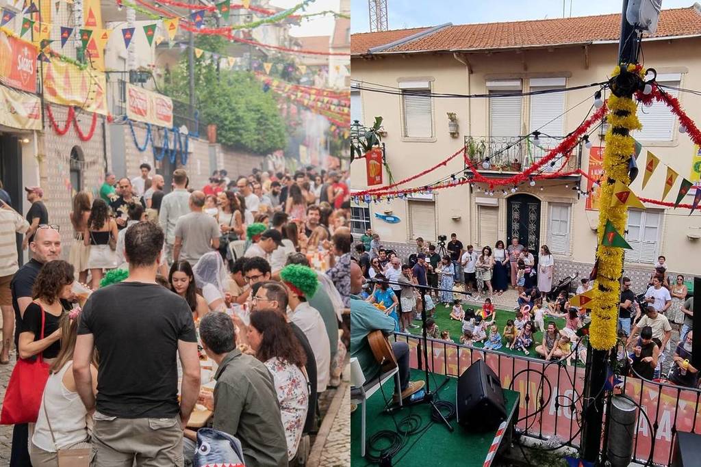 sardine feast and children’s festival during the popular saints’ celebrations in Vila Berta, Graça