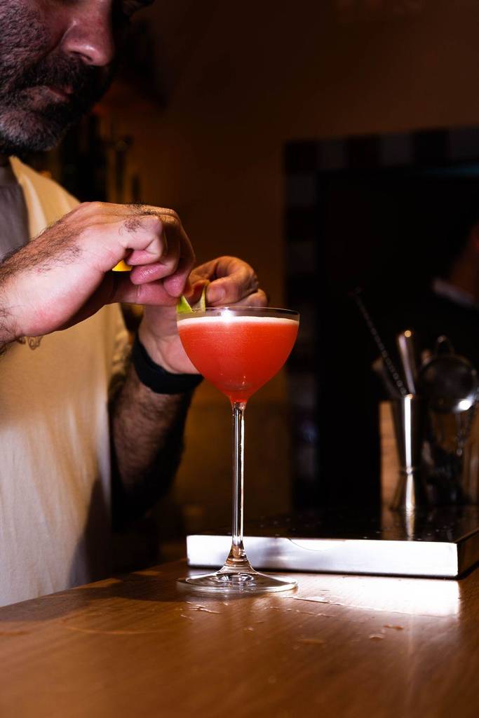 bar manager Bruno Costa of Pub Lisboeta