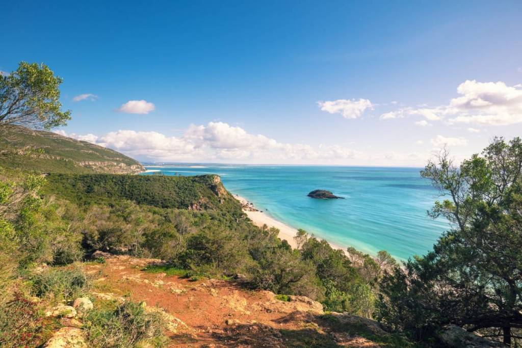spiaggia di creiro nell'arrábida 