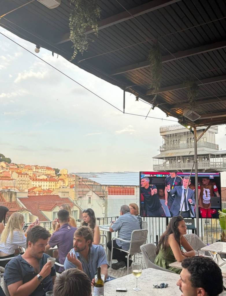 Mondiali di calcio al Carmo Rooftop