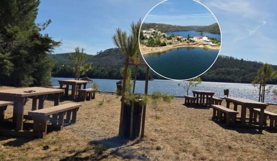 La nuova “oasi” fluviale nel bacino idrico di Castelo de Bode, che offre acque tranquille e un ambiente naturale mozzafiato a circa un’ora e mezza da Lisbona