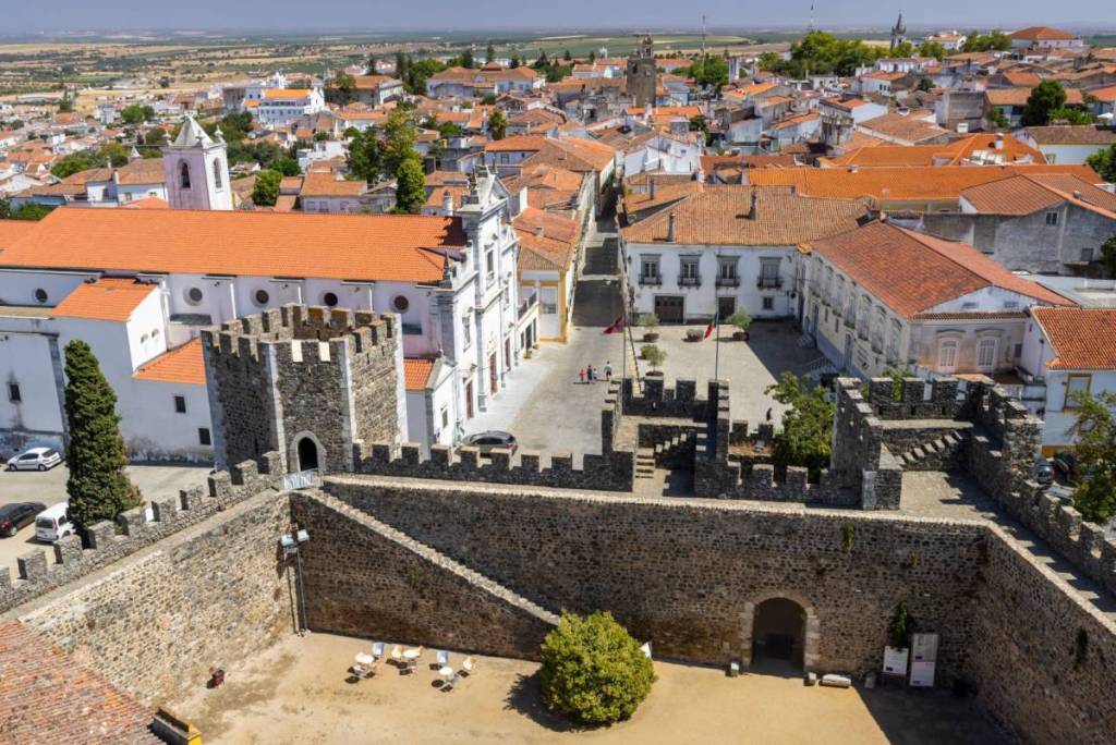 le château médiéval de Beja