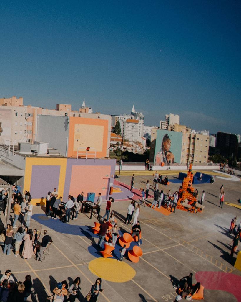 Mondiali di calcio sull’idb rooftop