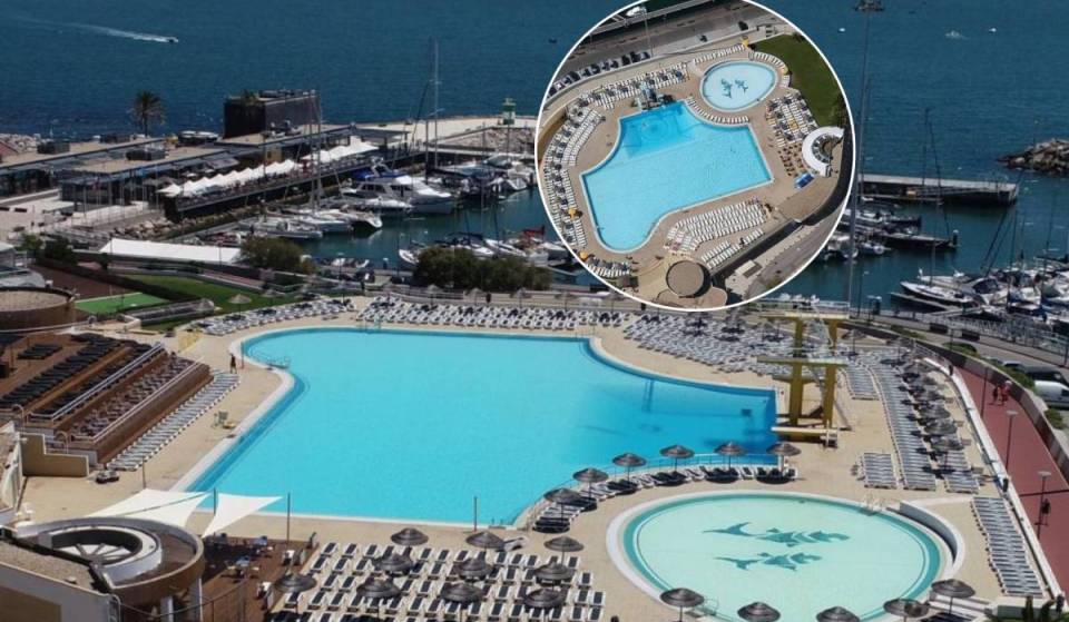 Com plataformas de salto e água salgada: a icónica Piscina Oceânica de Oeiras reabre para os dias quentes mesmo em frente ao mar